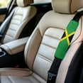 thumbnail image 3 of Yuyamidu Jamaican Flag Car Seat Strap Pads Winter Warm Seat Belt Cover Pad Accessories Universal Fit for SUV Sedan Truck Auto 2 Pack Car Seatbelt Cushion for Kids and Adults, 3 of 7