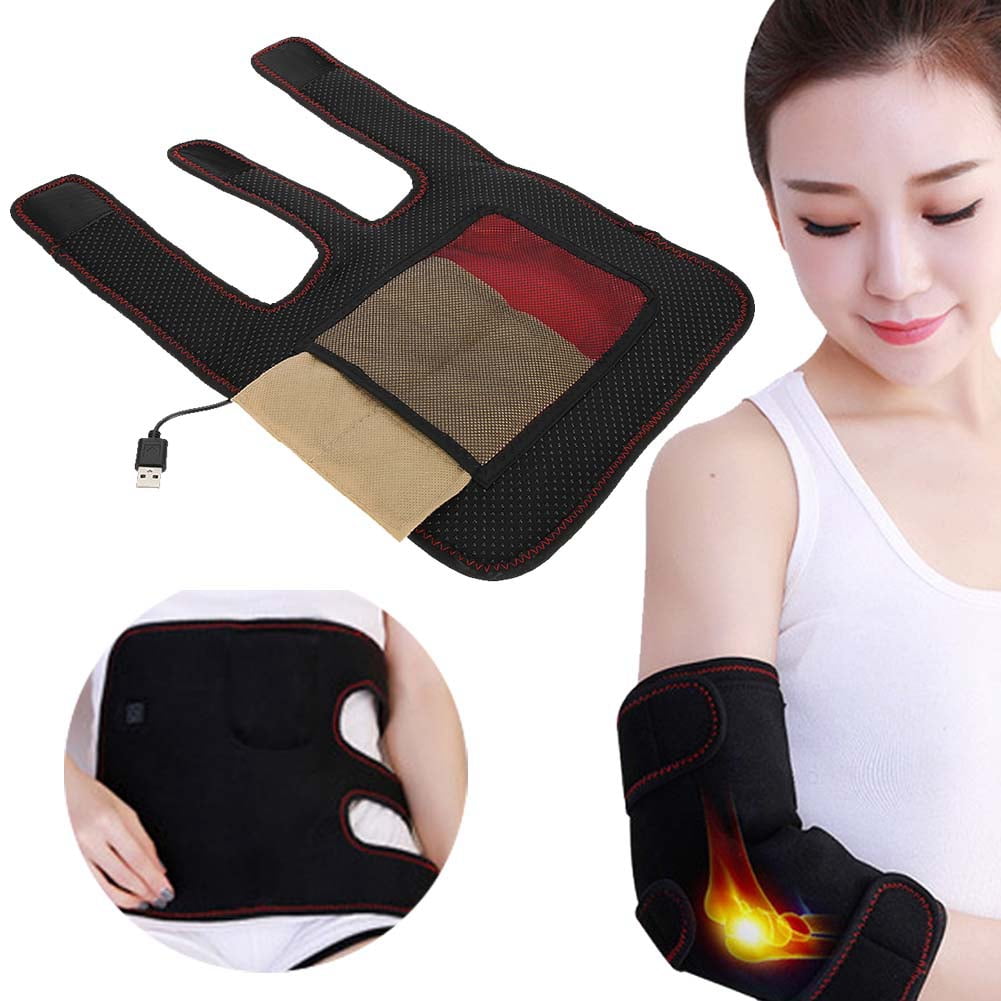 Domqga Electric Elbow Pad, Heating Elbow Pad, USB Electric Heating