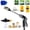 Set,F, variant on Hose Hawk Pressure Washer, Hosehawk Pro Multi Function High Pressure Hose Nozzle - Professional Water Pressure in a Compact Design, Compact Design, for Car Garden Yard Cleaning (Set,B)