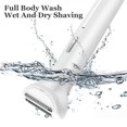 thumbnail image 2 of Electric Razor for Women: 5 in 1 Hair Trimmer for Face Nose Eyebrow Beard Mustache Arm Leg Armpit Bikini - Waterproof Facial Hair Removal for Women, White, 2 of 7