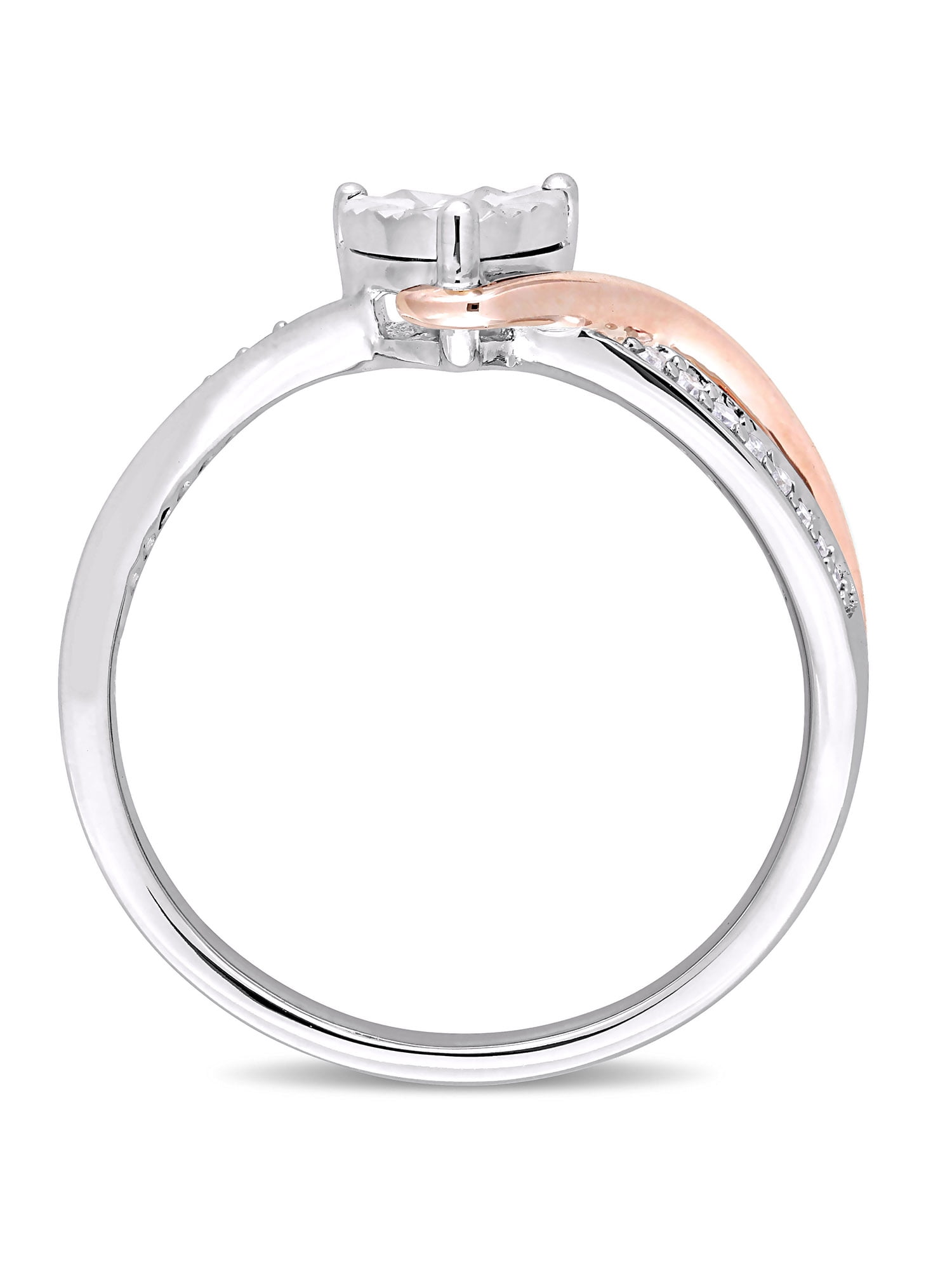 Everly Women's Diamond 10k Rose Gold Ring