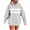 Gray, variant on cocolona Womens Oversized Hoodie Fall Winter Long Sleeve Striped Print Hooded Sweatshirt Fashion Casual Pullover Hoodies Tops