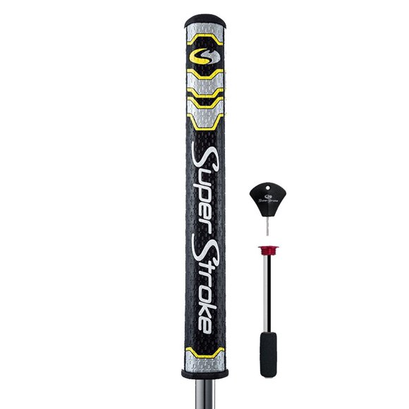 Superstroke RSS131 Slim 3.0 Yellow Midnight Putter Grip with Counter Core