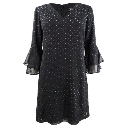 UPC 828659452526 product image for Jessica Howard Women's Petite Textured Metallic Shift Dress | upcitemdb.com