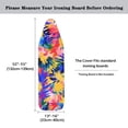 thumbnail image 5 of HELLHERO 15x54 Inch Ironing Board Cover Non-Slip Polyester Fiber Fabric Household Items, Graffiti Abstract Design, 5 of 5
