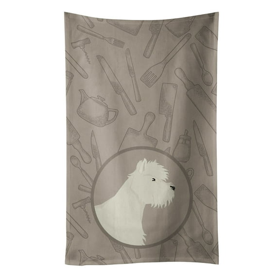 Westie In the Kitchen Kitchen Towel