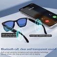 thumbnail image 2 of Gafas Inteligentes Magnéticas con Filtro de Luz Azul y Lentes Polarizadas con Asistente de Voz, Protección UV400, Color Naranja Polarizado, 2 of 5