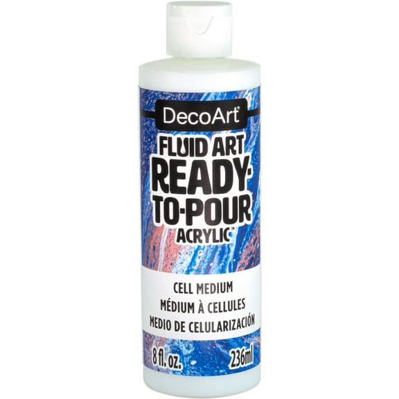DecoArt Fluid Art Cell Medium - 8 oz