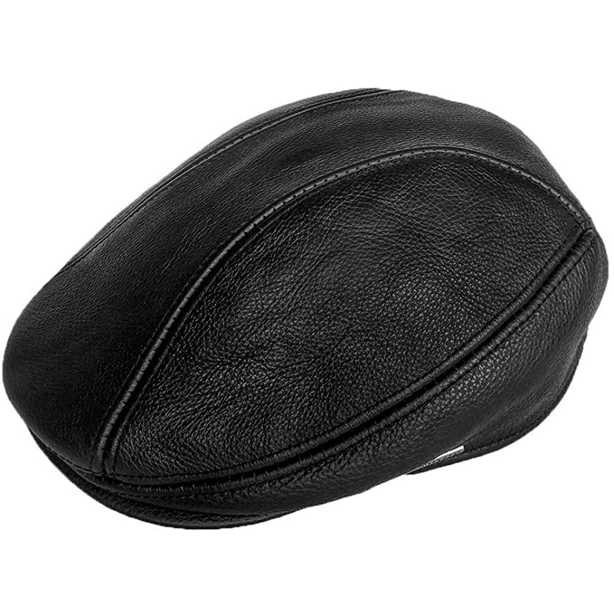 Leather cabbie hat new arrivals