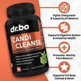 thumbnail image 2 of Candi Cleanse Support Supplement Pills - Anti Overgrowth Supplements for Women & Men - Extra Strength Balance Control Probiotic Complex Cleanser - Natural Oral Herbal Oregano & Caprylic Acid Capsules, 2 of 5