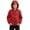 Red, variant on Spazoro Boys Hooded Jacket with Pockets, Wind Resistant Zip-up Lightweight Solid Color Casual Outerwear for Hiking Camping Blue Size 6-7