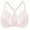 Soft Pink, variant on MELENECA Female Racerback Front Closure Unlined Underwire Bra for Women Blue 46C