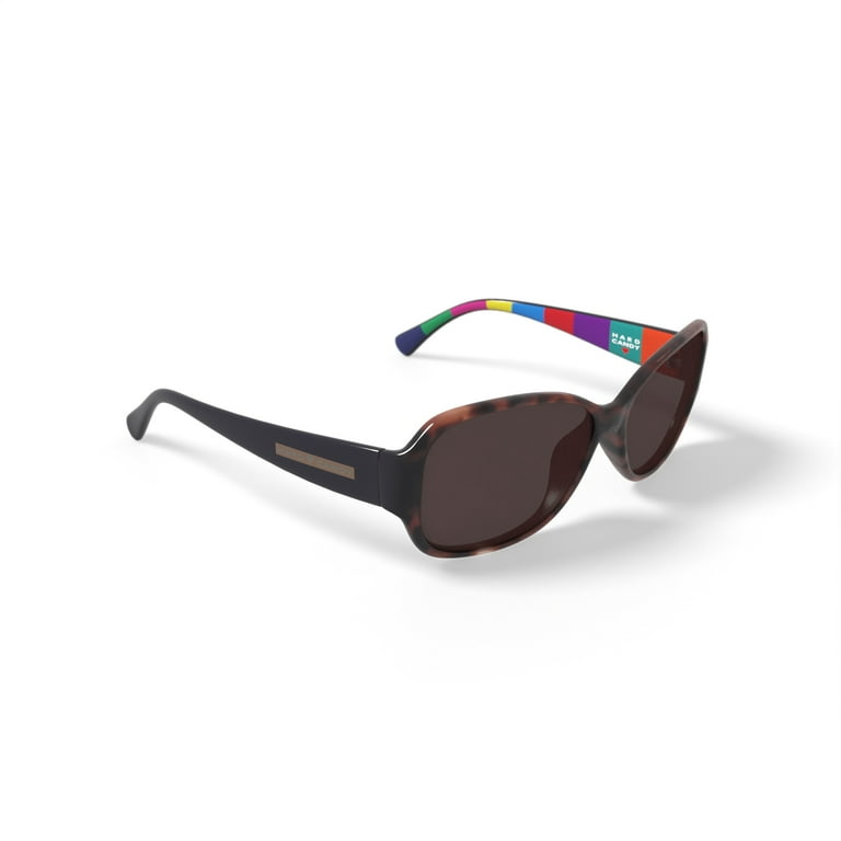 Hard Candy Womens Rx'able Sunglasses, Hs14, Tortoise Patterned, 57