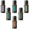Onepure Aromatherapy Essential Oils Gift Set, 6 Bottles/ 10ml each, 100% Pure & Therapeutic Grade ( Lavender, Tea Tree, Eucalyptus, Lemongrass, Sweet Orange, Peppermint)