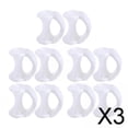 thumbnail image 1 of BELOVING 2x5 Pair Pinky Toe Toe Separators Little Toe Straightener White , White, 3 Pcs, 1 of 7