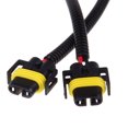 thumbnail image 3 of 2pcs H8 H9 H11 cableado arnés toma cable conector adaptador HID LED cabeza Foglight luz lámpara Carevas Conector del faro, 3 of 7