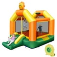 thumbnail image 1 of Gymax Inflatable Bounce Castle Jumping House Kids Playhouse w/ Slide & 480W Blower, 1 of 10