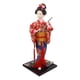 thumbnail image 1 of Figura coleccionable de muñeca kimono de geisha japonesa étnica, artesanía, geisha asiática R1202, 1 of 9