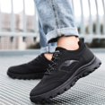 thumbnail image 2 of NOKIO Athlet𝗂c Shoes for Men Wide Width Walking Sneakers Lightweight Breathable Tennis Convenient 𝖫a𝖼e Up Running Footwear Durab𝗅e Flexible Sport Shoes for Climbing Jogging Wear, 2 of 5