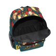 thumbnail image 6 of FORMRS Kids School Backpack with Front Zippered Pocket 12" Student Travel Daypack, Red Christmas Light, 6 of 6