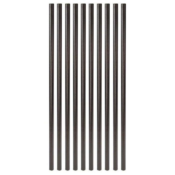 Fortress Railing Products 32 in. x 3/4 in. Antique Bronze Steel Round Deck Railing Baluster 10-Pack