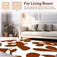 thumbnail image 2 of ODIKA 8'x10' Machine Washable Non-Slip Area Rug, Bold Abstract Spots High Traffic Rug, Brown, 313166, 2 of 7