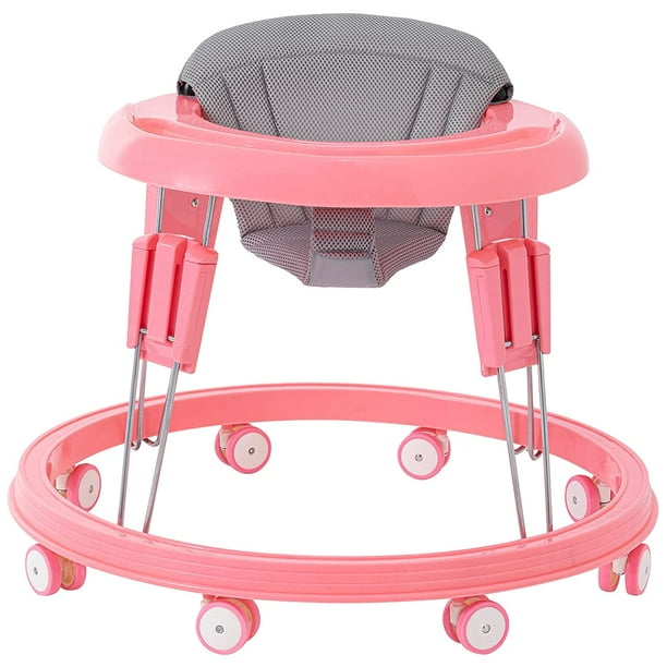 Sospiro Foldable Baby Walker Wheeled Baby Boy And Girl Walker Anti O Leg Anti Rollover Baby Walker Walmart Com