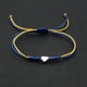 thumbnail image 4 of Pulseras con dijes de corazón de amor de cuerda ajustable trenzada de Color de encanto de bandera nacional de Ucrania para mujeres y hombres, joyería de enamorados, regalo de pareja, 4 of 4