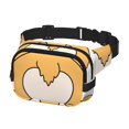 thumbnail image 2 of Disketp Prince Corgi Dog Riñonera de Doble Capa, Bolsa de Cintura Ajustable para Viajes, Correr y Senderismo, Riñonera Ligera para Hombre y Mujer, 2 of 9