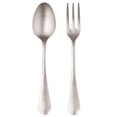 thumbnail image 1 of Mepra 106622110 Serving Set Fork & Spoon Dolce Vita, Pewter, 1 of 4