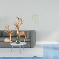 thumbnail image 2 of Estatua de escultura de ciervo,Estatua de ciervo,adorno de mesa,decoración del hogar,Colecciones de decoración de figuras de pareja de renos enamorados,Adhesivo de pared,Pegatinas de pared de, 2 of 8