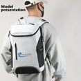 thumbnail image 3 of Arcticwind Badminton Bag Badminton Backpack for Women and Men, Tennis Backpack, Pickleball Backpack, Ping Pong Backpack, Other Accessories with Ball & Shoe Compartments, Sports Travel Backpack, 3 of 6