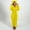 517_Yellow, variant on Texiao Chritsmas Women's Artificial Wool Long Sleeve Pajamas Casual Solid Color Zipper Loose Hooded Jumpsuit Pajamas Casual Winter Warm Rompe Cute Ears Sleepwear