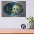 thumbnail image 4 of Luxe Metal Art 'Panda' by Valery Vecu Quitard, Metal Wall Art, 16"x12", 4 of 9