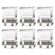 thumbnail image 2 of Clips para dobladillos de pantalones sin costura | Paquete de 6 clips para cerrar las piernas de jeans y faldas | Correas ajustables anti-arrastre | Clips adhesivos transparentes para uniformes, 2 of 8