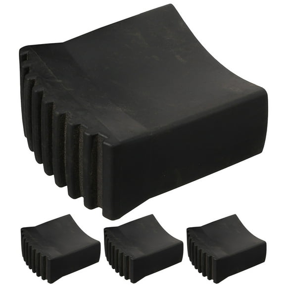 4 Uds. Cubiertas para pies de escalera cubiertas para pies de escalera antideslizantes