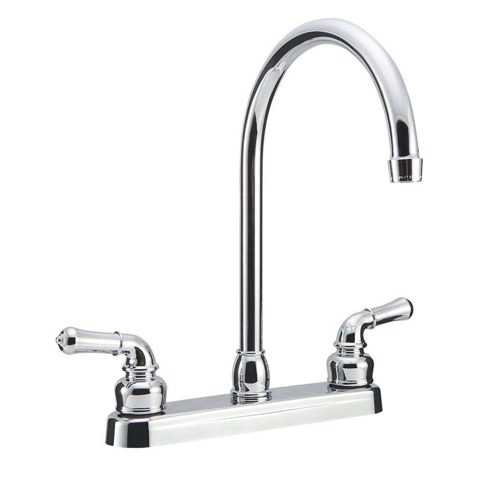 Dura Faucet JSpout RV Kitchen Faucet Chrome Polished