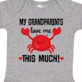 thumbnail image 4 of Inktastic My Grandparents Love Me Boys or Girls Baby Bodysuit, 4 of 5