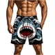 thumbnail image 2 of Kakii Men's Novelty Beach Shorts Quick Dry Swimwear Sports Running Swim Board Shorts, 2 of 8