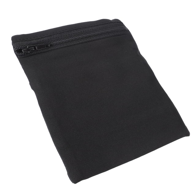 OULII Sac de Bras Poignet Poche pour Téléphone Portable Sac de Rangement Noir Polyester Lot de 1