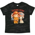 thumbnail image 3 of Inktastic Future Hero Firefighter Kids Cute Design Boys or Girls Toddler T-Shirt, 3 of 5
