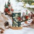 thumbnail image 2 of Yayeee Flameless Candles with Remote Flickering Battery Operated Multi Color Changing, Retro Christmas Poinsettia, 2 of 7