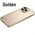 thumbnail image 1 of Luxury Metal Frame Seahorse Buckle Protective Phone Case For,iPhone14/14Plus/14Pro/14ProMax ,iPhone13/13Mini/13Pro/13ProMax, 1 of 5
