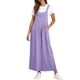 thumbnail image 2 of Trajes Cómodos para las Mujeres Lino de Ajuste Suelto Vestido de Playa con Correa de Espagueti de Línea a con Bolsillos para las Vacaciones, 2 of 8