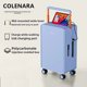 thumbnail image 2 of COLENARA equipaje de viaje de mano 20 "24 pulgadas maleta de embarque cubierta de carrito 26" caja de contraseña maleta con ruedas para mujer, 2 of 4