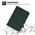 thumbnail image 5 of K-Lion for ipad 10th Gen 10.9" 2022 Folio Flip Case, Slim Lightweight Shockproof PU Leather Stand Magnetic Closure Case Card Slots Auto Wake Sleep Smart Case Cover for iPad 10th Generation,Green, 5 of 7