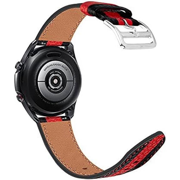 PINHEN Leather Watch Straps, 18mm Quick Release Genuine Leather Watch Band Replacement Bracelet for Men and Women 18mm 20mm 22mm