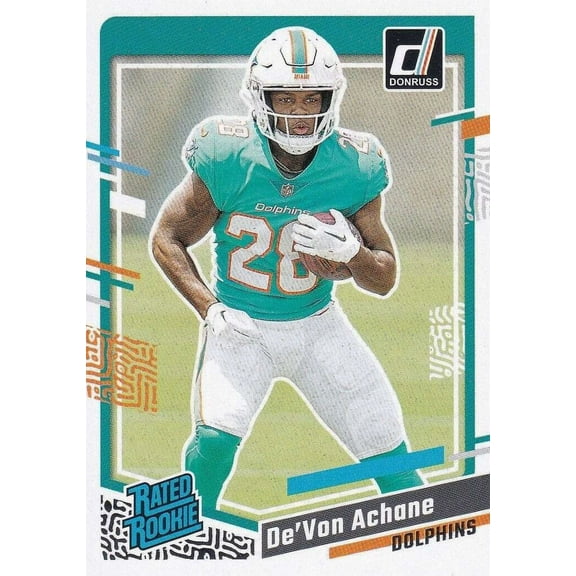 NFL 2023 Panini Donruss    Devon Achane #365 (Rated Rookie)