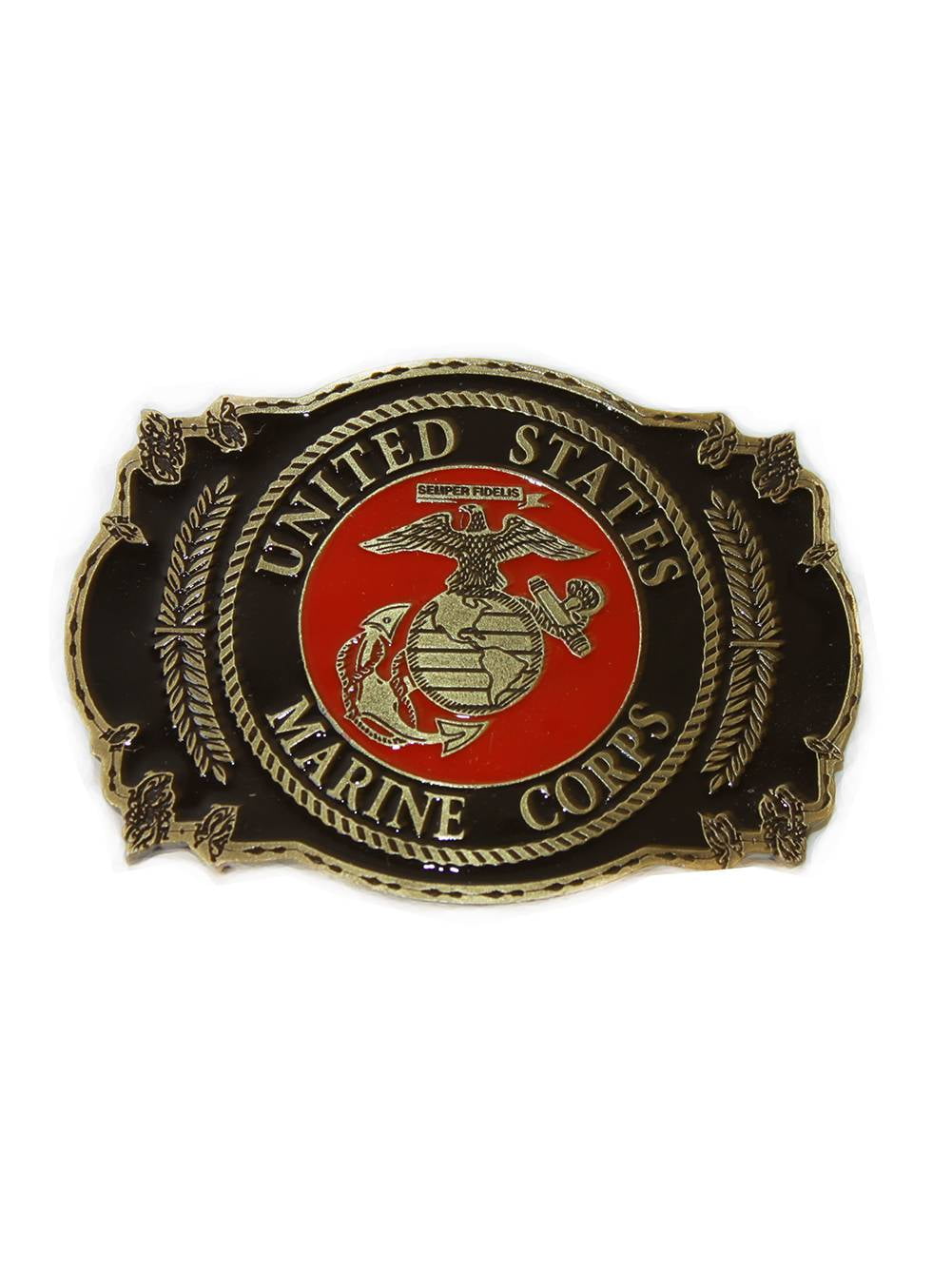 United States US Marine Corps Belt Buckle Semper Fi USMC Military Uniform 