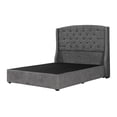 thumbnail image 1 of Box Base cama Queen Size + Cabecera Sitka Gris oscuro, 1 of 6